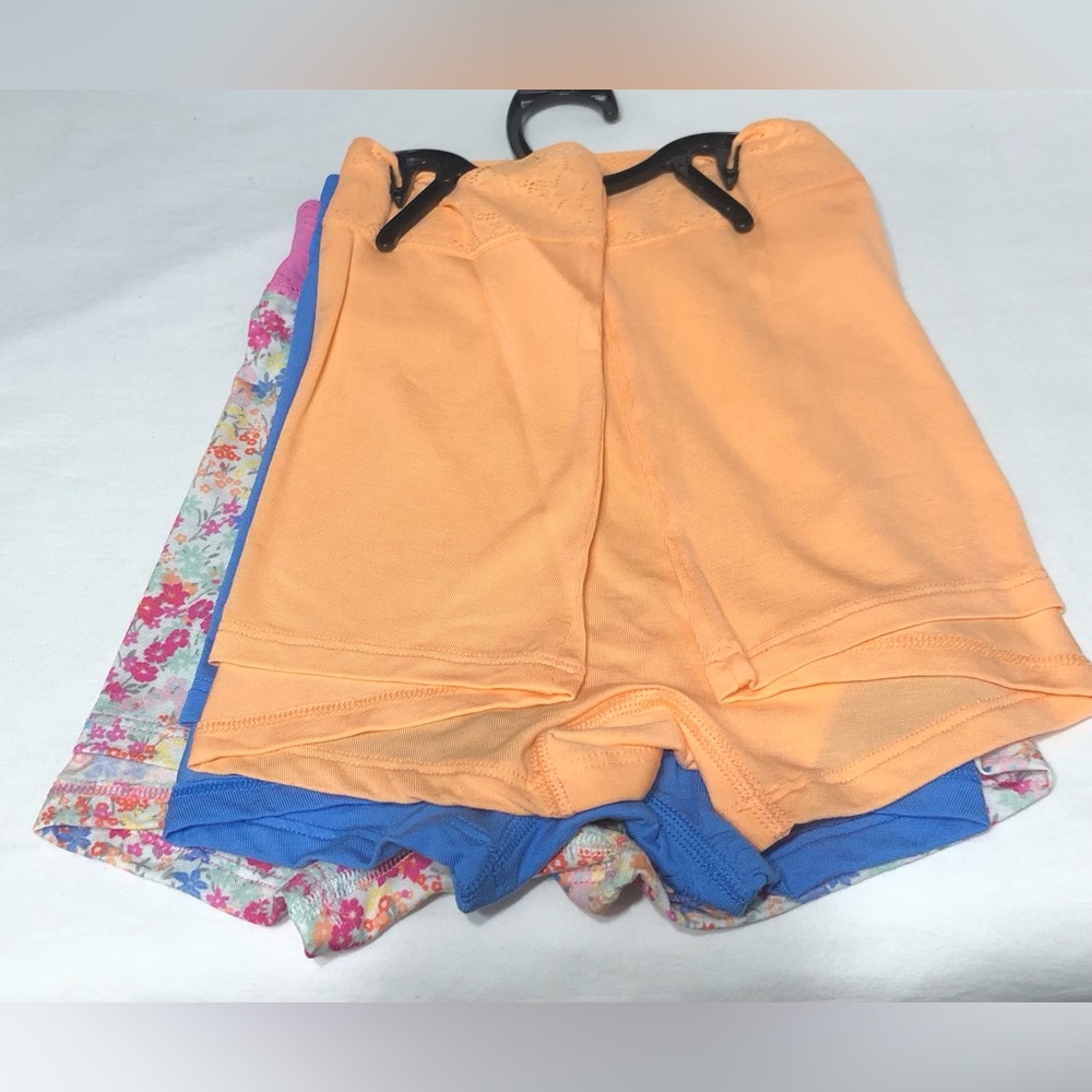 JoySpun Women’s 3PK  Boy short Lace Modal real floral peach blue peach  XXL(20) - Picture 2 of 5